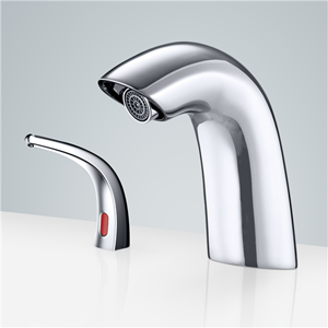 Deauville Deck Mounted Touchless Electronic Motion Sensor Faucet